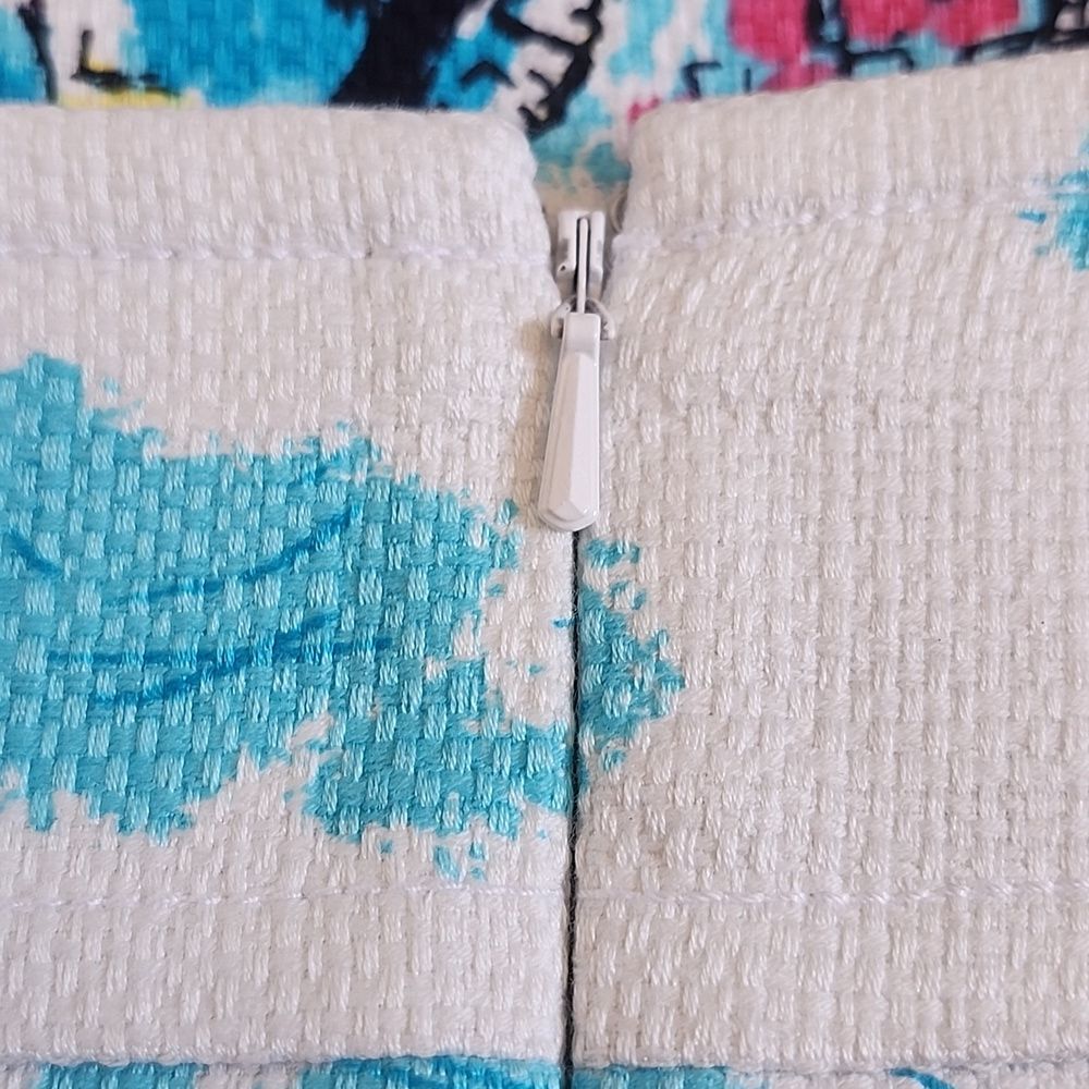 Talbots Venice Vacation Pencil Skirt, Vibrant Colors, Classic, Classy, 10 - Picture 10 of 10